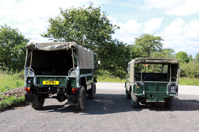 Illustration for article titled What It's Like Driving This Military-Only Forward Control Land Rover 101